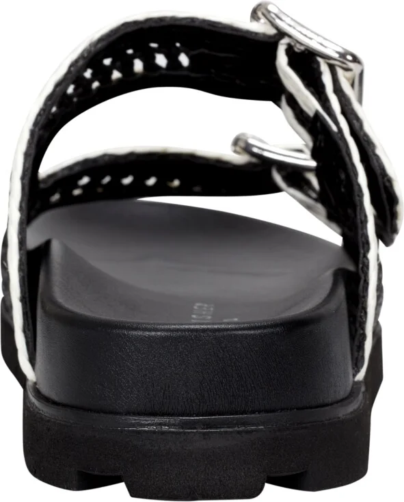 Marc Fisher Ltd Women's Mylan Woven Buckle Straps Flat Sandals - Image 3