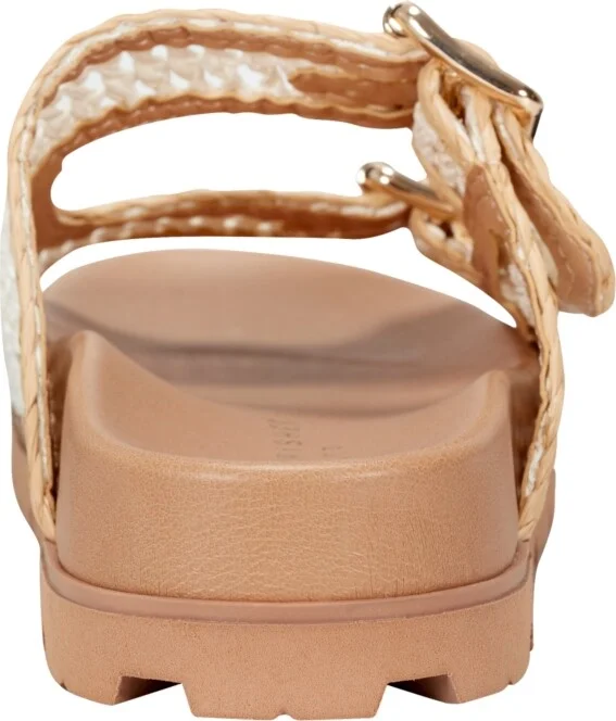 Marc Fisher Ltd Women's Mylan Woven Buckle Straps Flat Sandals - Image 7