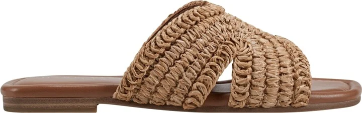 Marc Fisher Ltd Women's Narda Square Toe Flat Sandals - Image 2