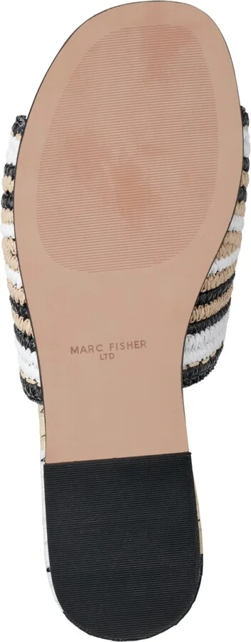 Marc Fisher Ltd Women's Nottie Woven Flat Slide Sandals - Image 9