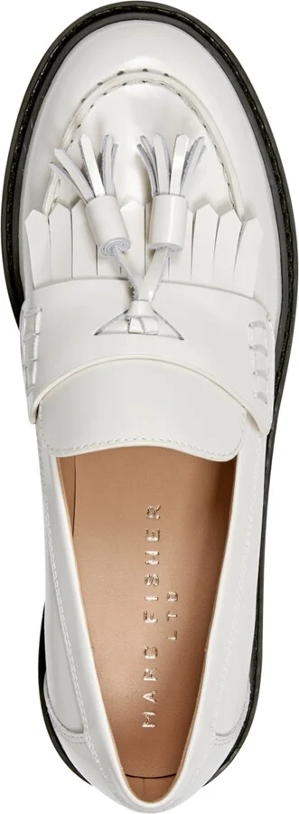 Marc Fisher Ltd Women's Ozzie Slip-On Lug-Sole Casual Loafers - Image 4