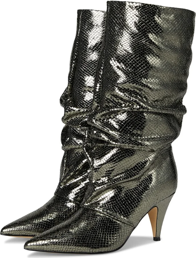 Pewter Snake Leather 060