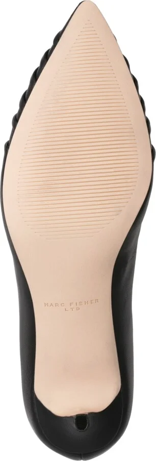 Marc Fisher Ltd Women's Paria Ruched Kitten Heel Pumps - Image 5
