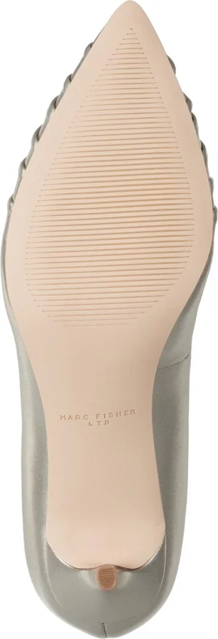 Marc Fisher Ltd Women's Paria Ruched Kitten Heel Pumps - Image 9