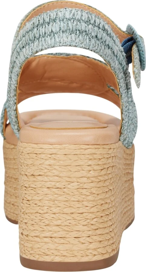 Marc Fisher Ltd Women's Payley Woven High Platform Wedge Sandals - Image 3