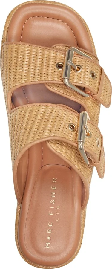 Marc Fisher Ltd Women's Poppy High Platform Wedge Sandals - Image 8