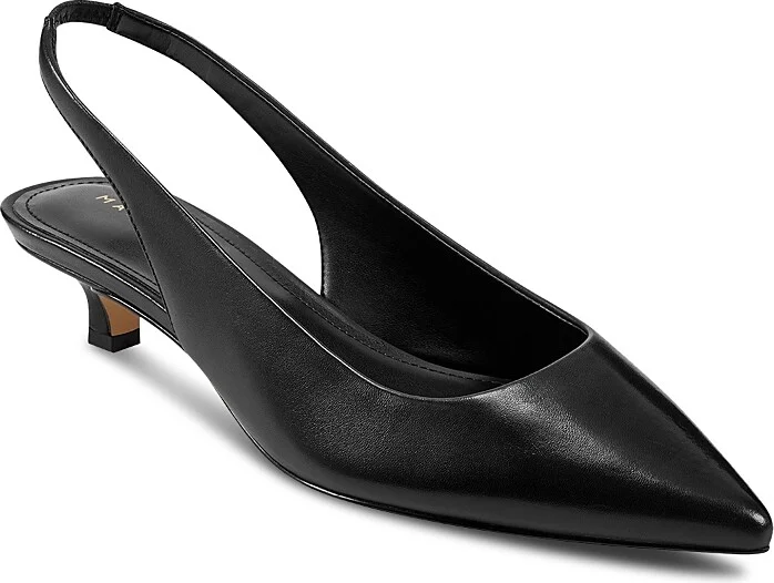 Marc Fisher Ltd. Women's Posey Pointed Toe Slip On Slingback Pumps