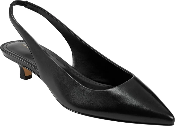 Marc Fisher Ltd Women's Posey Pointy Toe Dress Slingback Pumps