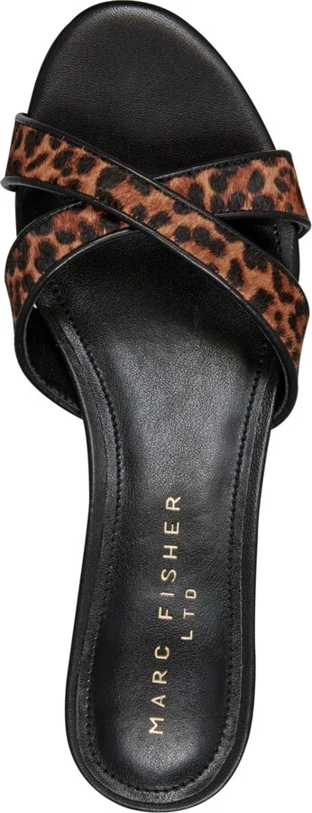 Marc Fisher Ltd Women's Tracey Crisscross Kitten Heel Sandals - Image 4