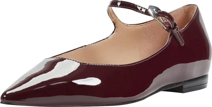 Dark Red Patent Leather 600