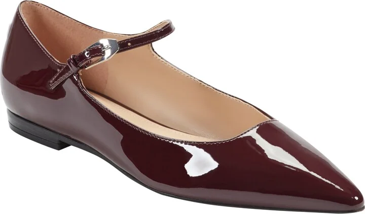Dark Red Patent Leather