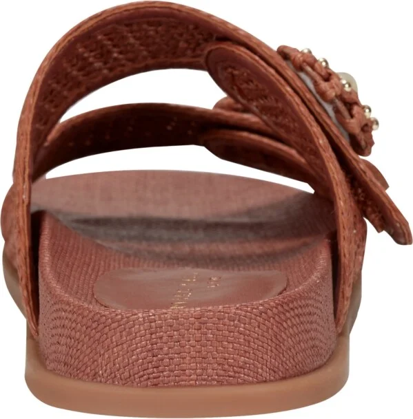 Marc Fisher Ltd Women's Valena Woven Double Strap Flat Sandals - Image 3