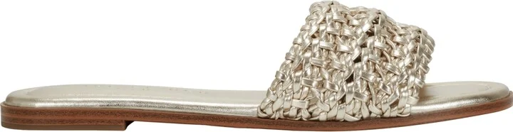 Marc Fisher Ltd Women's Vickee Woven Flat Slide Sandals - Image 7