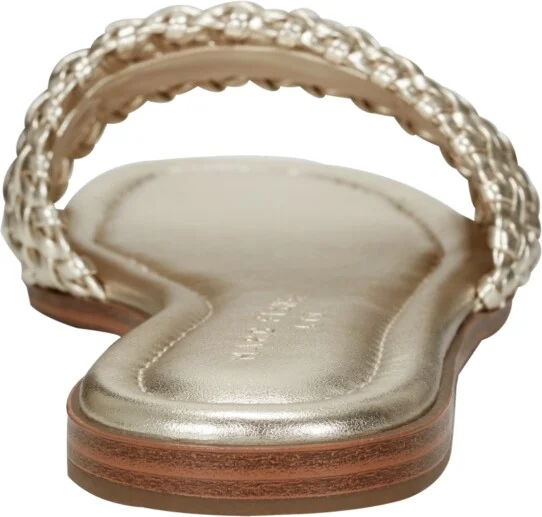 Marc Fisher Ltd Women's Vickee Woven Flat Slide Sandals - Image 8