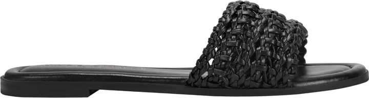 Marc Fisher Ltd Women's Vickee Woven Flat Slide Sandals - Image 11