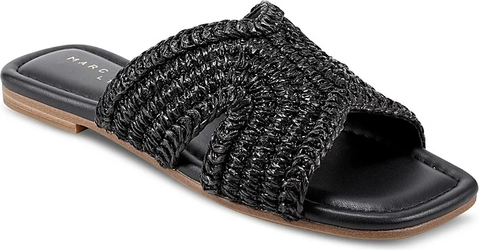 Marc Fisher Ltd. Women's Woven Slide Sandals