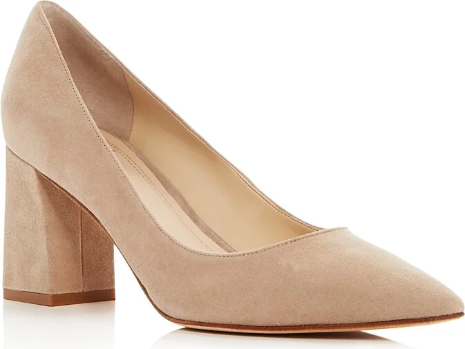 Medium Natural Suede