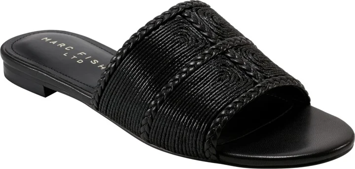 Marc Fisher Ltd Women's Zuri Slip-On Flat Sandals