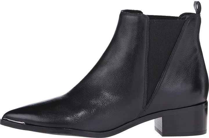 Marc Fisher LTD Yale Women's Dress Pull-on Boots Black Leather : 5 M, Leather/Synthetic - Image 7