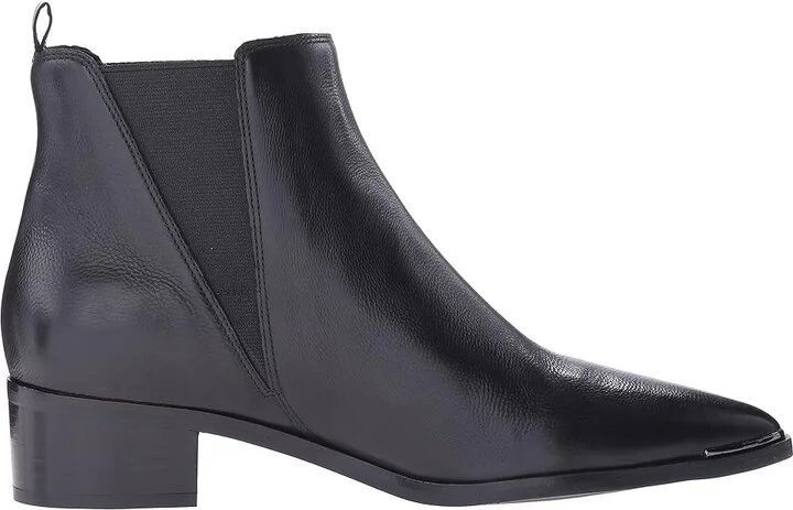 Marc Fisher LTD Yale Women's Dress Pull-on Boots Black Leather : 5 M, Leather/Synthetic - Image 8