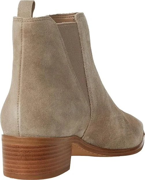 Marc Fisher LTD Yale Women's Dress Pull-on Boots Ivory : 5 M, Suede - Image 4