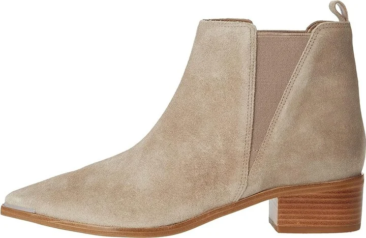 Marc Fisher LTD Yale Women's Dress Pull-on Boots Ivory : 5 M, Suede - Image 6