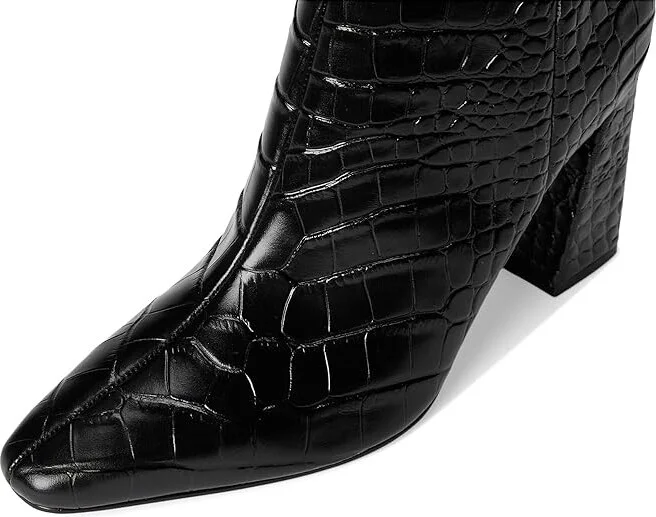 Marc Fisher LTD Yanara Women's Boots Black Croco Leather : 11 M - Image 2