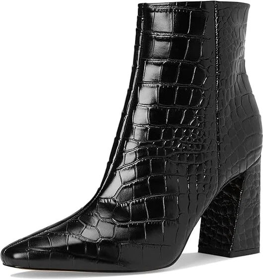 Marc Fisher LTD Yanara Women's Boots Black Croco Leather : 11 M - Image 5
