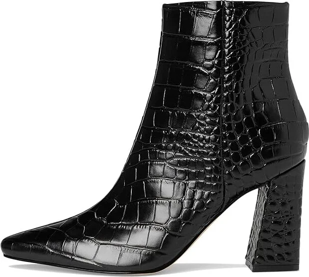 Marc Fisher LTD Yanara Women's Boots Black Croco Leather : 11 M - Image 6