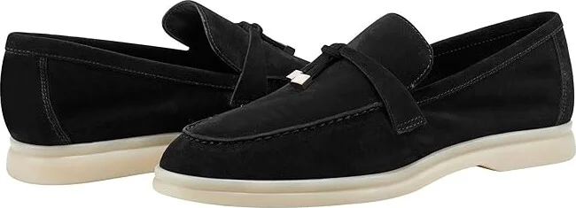 Marc Fisher LTD Yanelli Women's Flat Shoes Black Suede : 7.5 M