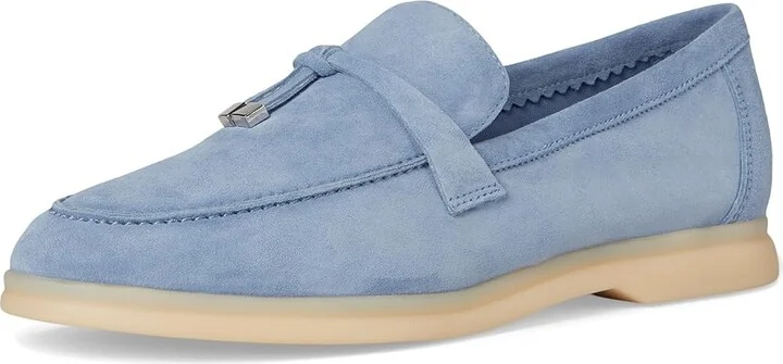 Marc Fisher LTD Yanelli Women's Flat Shoes Blue Suede : 11 M - Image 5