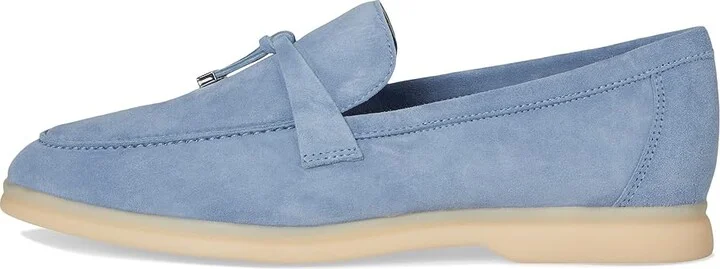 Marc Fisher LTD Yanelli Women's Flat Shoes Blue Suede : 11 M - Image 6