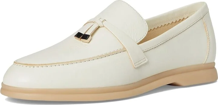 Marc Fisher LTD Yanelli Women's Flat Shoes Ivory Leather : 7 M, Suede - Image 5