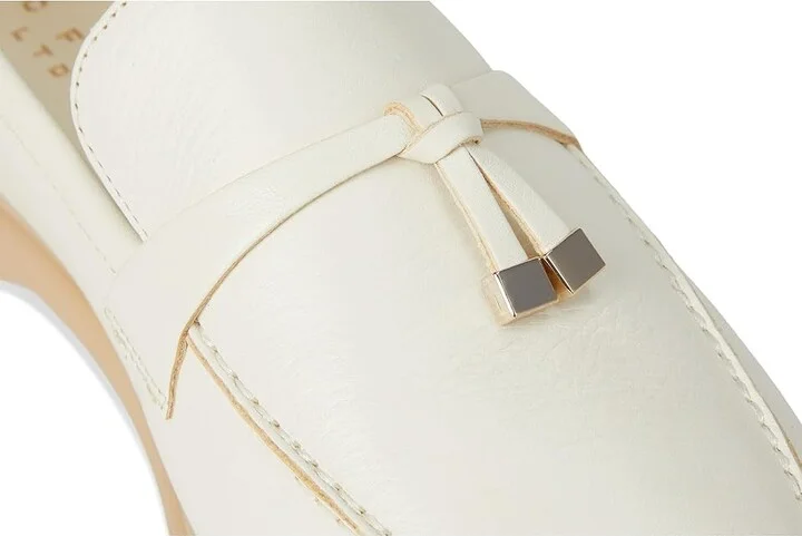 Marc Fisher LTD Yanelli Women's Flat Shoes Ivory Leather : 7 M, Suede - Image 7