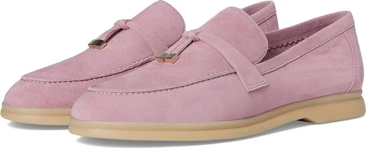 Marc Fisher LTD Yanelli Women's Flat Shoes Light Pink Suede : 10 M