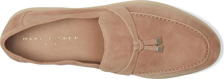 Marc Fisher LTD Yanelli Women's Flat Shoes Rose Suede : 9 M - Image 2