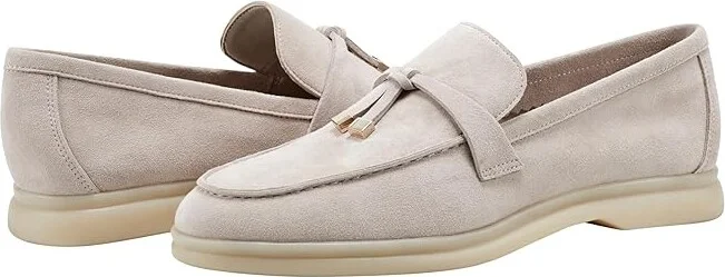 Marc Fisher LTD Yanelli Women's Flat Shoes Taupe Suede : 10 M
