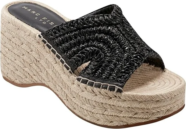 Marc Fisher LTD Zakki Women's Sandals Black : 7.5 M, Leather/Rubber - Image 5