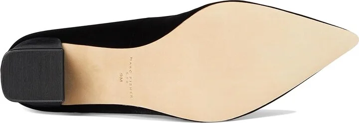 Marc Fisher LTD Zala High Women's Heels Black Velvet : 5.5 M, Leather/Synthetic - Image 3