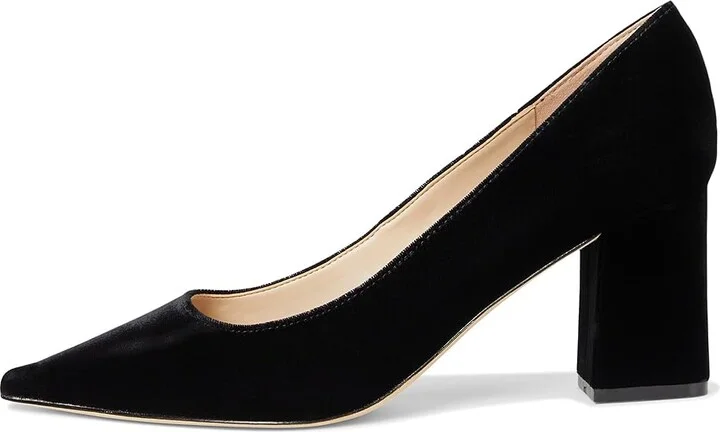 Marc Fisher LTD Zala High Women's Heels Black Velvet : 5.5 M, Leather/Synthetic - Image 6