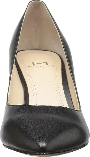 Marc Fisher LTD Zala Pump Women's Shoes Black Leather II : 5 M - Image 6