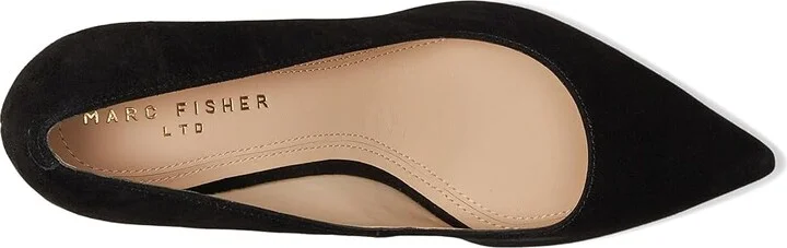 Marc Fisher LTD Zala Pump Women's Shoes Black Suede : 5 M - Image 3