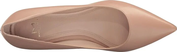 Marc Fisher LTD Zala Pump Women's Shoes Lite Latte Leather : 5 M - Image 3