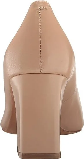 Marc Fisher LTD Zala Pump Women's Shoes Lite Latte Leather : 5 M - Image 5