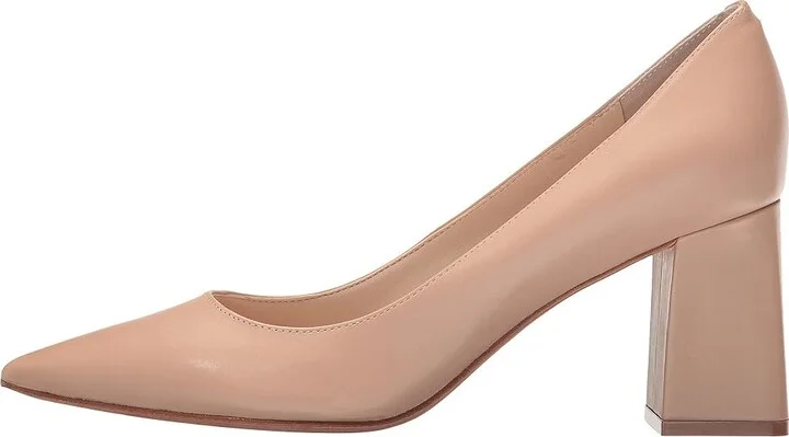 Marc Fisher LTD Zala Pump Women's Shoes Lite Latte Leather : 5 M - Image 7