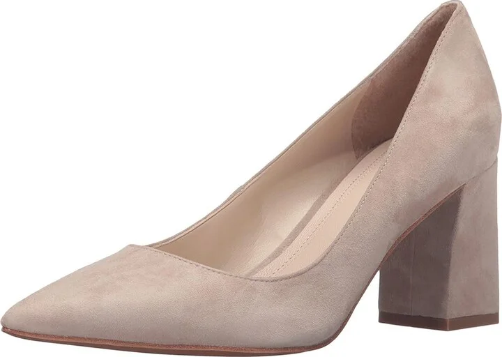 Marc Fisher LTD Zala Pump Women's Shoes Medium Natural Suede : 5.5 M - Image 2