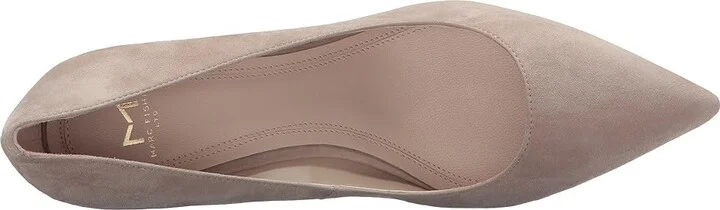 Marc Fisher LTD Zala Pump Women's Shoes Medium Natural Suede : 5.5 M - Image 3