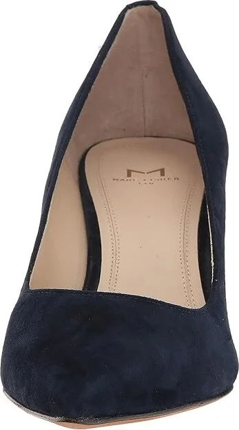 Marc Fisher LTD Zala Pump Women's Shoes Navy Suede : 5 M - Image 6