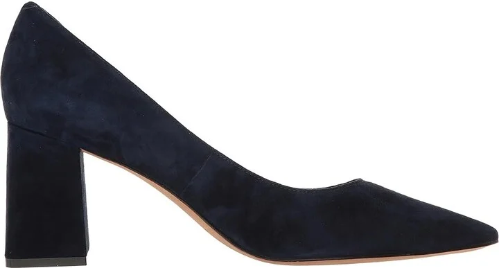 Marc Fisher LTD Zala Pump Women's Shoes Navy Suede : 5 M - Image 8