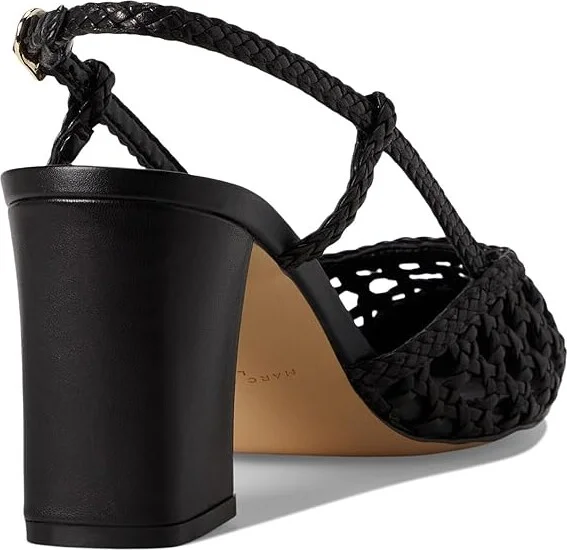 Marc Fisher LTD Zunnie Women's Shoes Black Leather : 9.5 M - Image 4